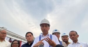 Jokowi Resmikan Smelter Freeport Senilai Rp56 Triliun di Gresik