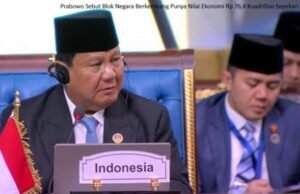 Prabowo Sebut Blok Negara Berkembang Punya Nilai Ekonomi Rp 76,4 Kuadriliun Prabowo Sebut Blok Negara Berkembang Punya Nilai Ekonomi Rp 76,4 Kuadriliun